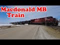 Macdonald mb train week  travels with bill