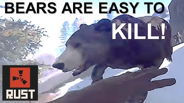 Rust - Bears Are Easy To Kill!
