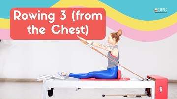 Rowing 3: From the Chest on the Reformer | Online Pilates Classes