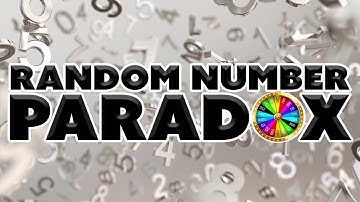 The Random Number Paradox