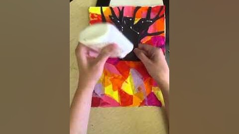 part 3 Positive /negative space collage