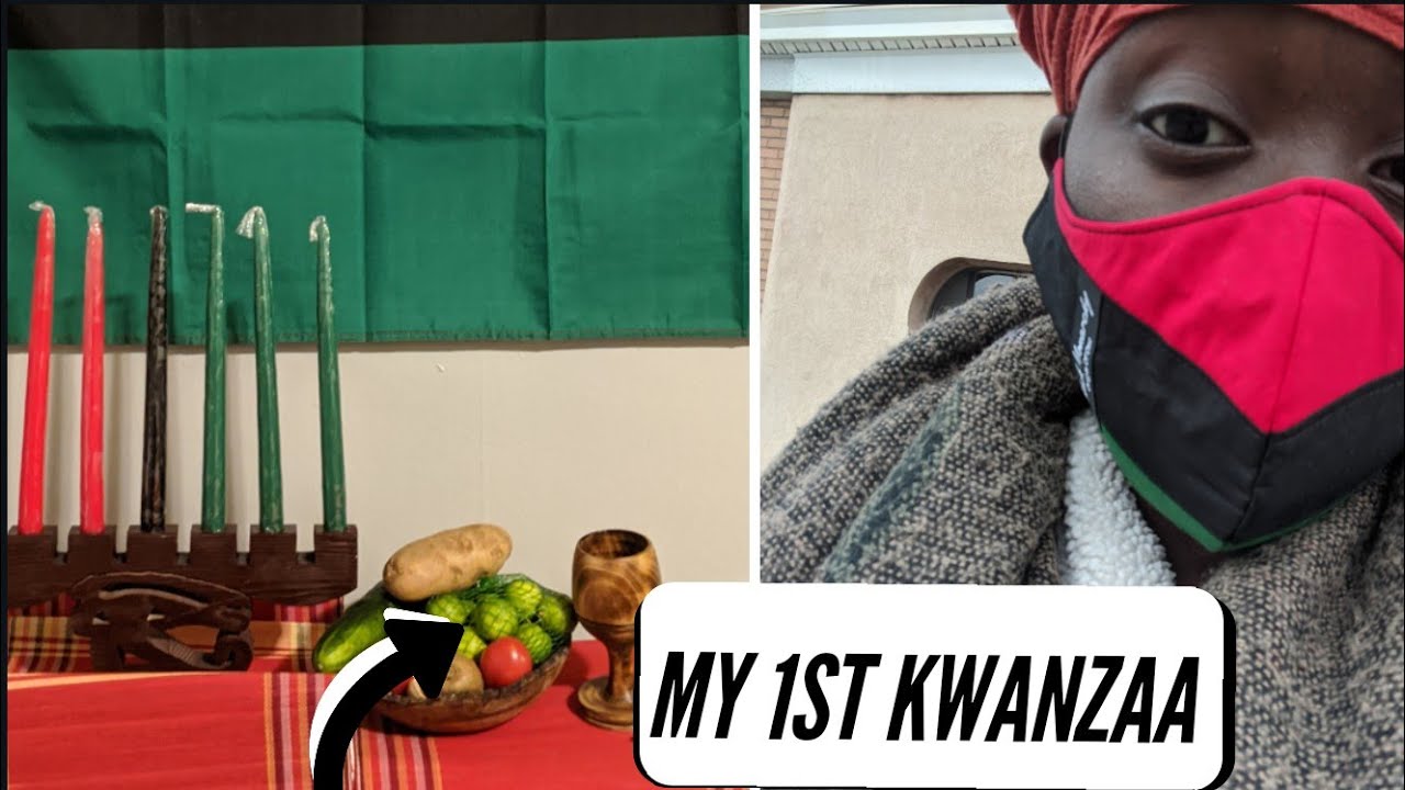 Kwanzaa set up My First Kwanzaa YouTube