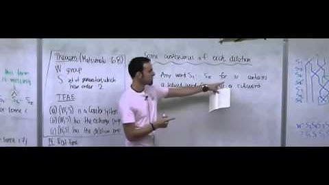 Lecture 6 . Coxeter Groups (Federico Ardila)