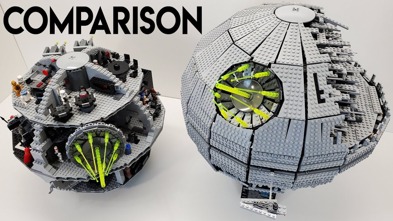 LEGO Star DEATH STAR Comparison! (2005, 10143 | 2008, 10188) -