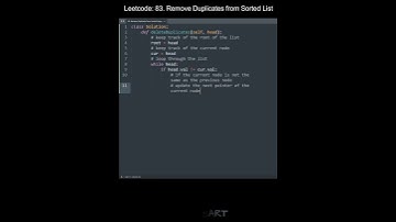 Leetcode 83. Remove Duplicates from Sorted List in Python | Python Leetcode | Python Coding Tutorial