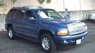 2002 Dodge Durango SLT Loaded 4.7L 4x4 Remote Start Air Raid Intake and Power Aide TB Spacer