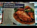 Seared Chicken And Sweet Potato Rounds with Brussels Sprout Pan Sauce