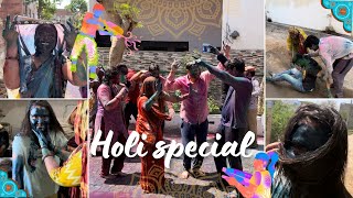 Holi Celebration with family 2024 | Holi special | the Brijwasi hardeep | #vlog #vrindavanholi #holi