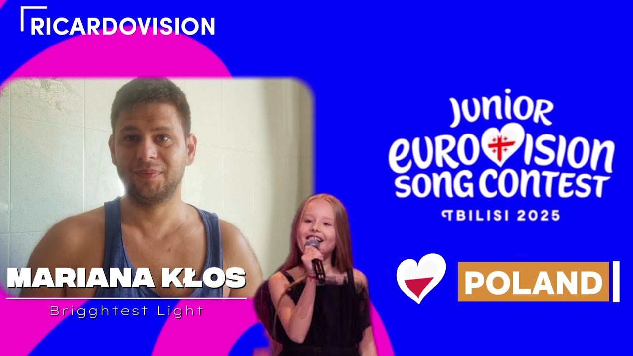 REACCIÓN [🇵🇱 Poland ]-🇬🇪Eurovision Junior 2025 #jesc2025 #reaction #reacción #poland #polonia 