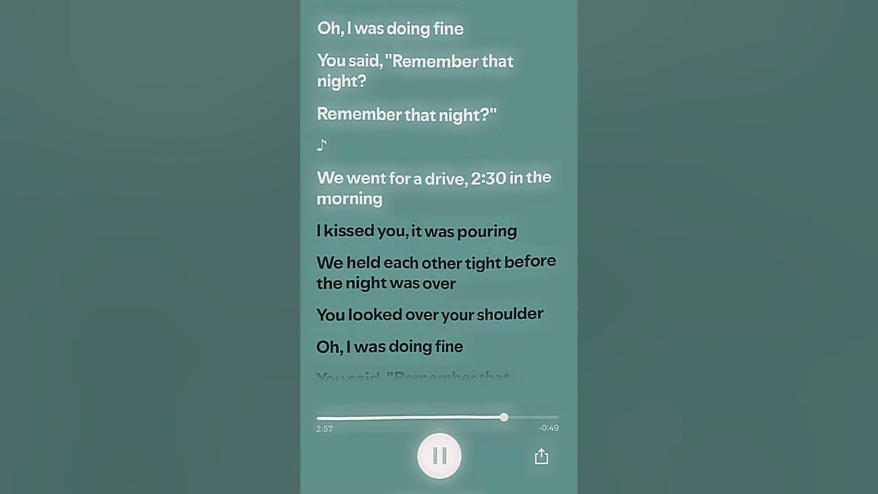 remember that night [we went for a drive, 2:30 in the morning...] - sara keys (sped up)┊serein.