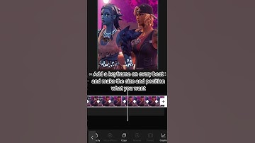 Capcut keyframe tutorial! 😇 #shorts