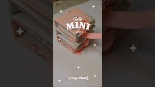 DIY Mini Books!💗 #diy #craftyhome #flowers #craft#books  #craftboxx #handmade #homemadepapercraft