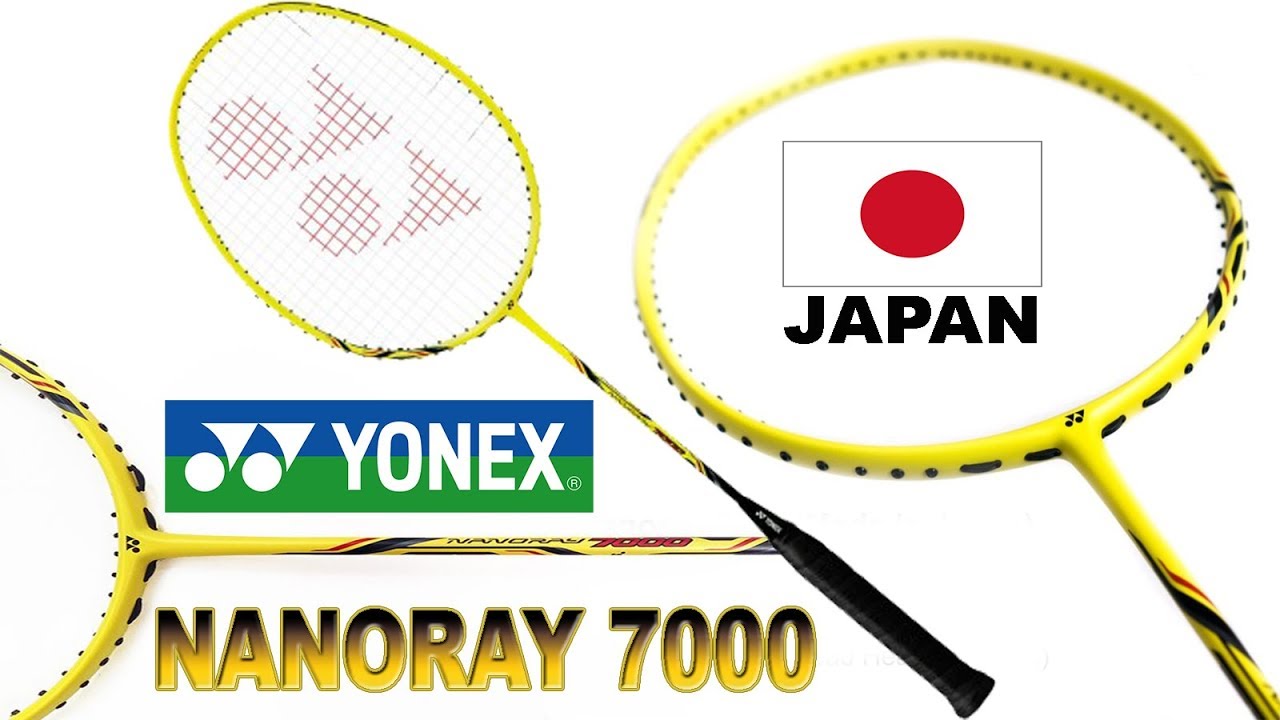 Unboxing Raket Yonex Nanoray 7000 Yellow Japan 4UG5 🏸 👉 Original