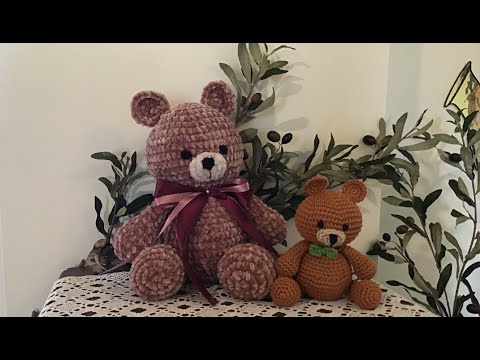 Πλεκτό αρκουδάκι Amigurumi 1ο βίντεο / πλεκτά ζωάκια