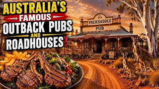 I Ate at the Coolest OUTBACK PUBS in AUSTRALIA! This Is What Real Outback ROADHOUSE FOOD Looks Like!