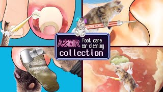 [ASMR] Cool 'Tingle' Foot Care, Ear Cleaning Animation Collection (Ingrown toenail, ear cleaning ) screenshot 5