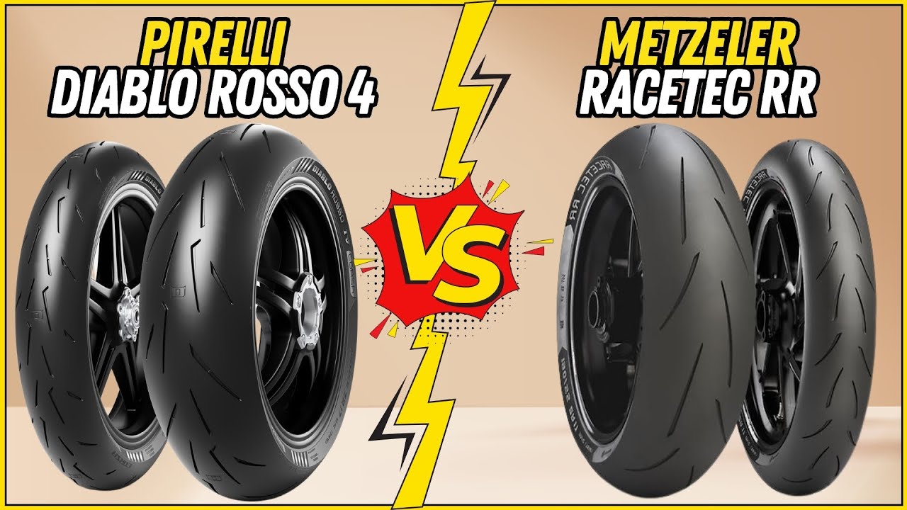 Pirelli Diablo Rosso 4 против Metzeler Racetec RR: разборка спортивных шин