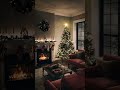 Cozy Fireplace And Christmas Tree 🎄
