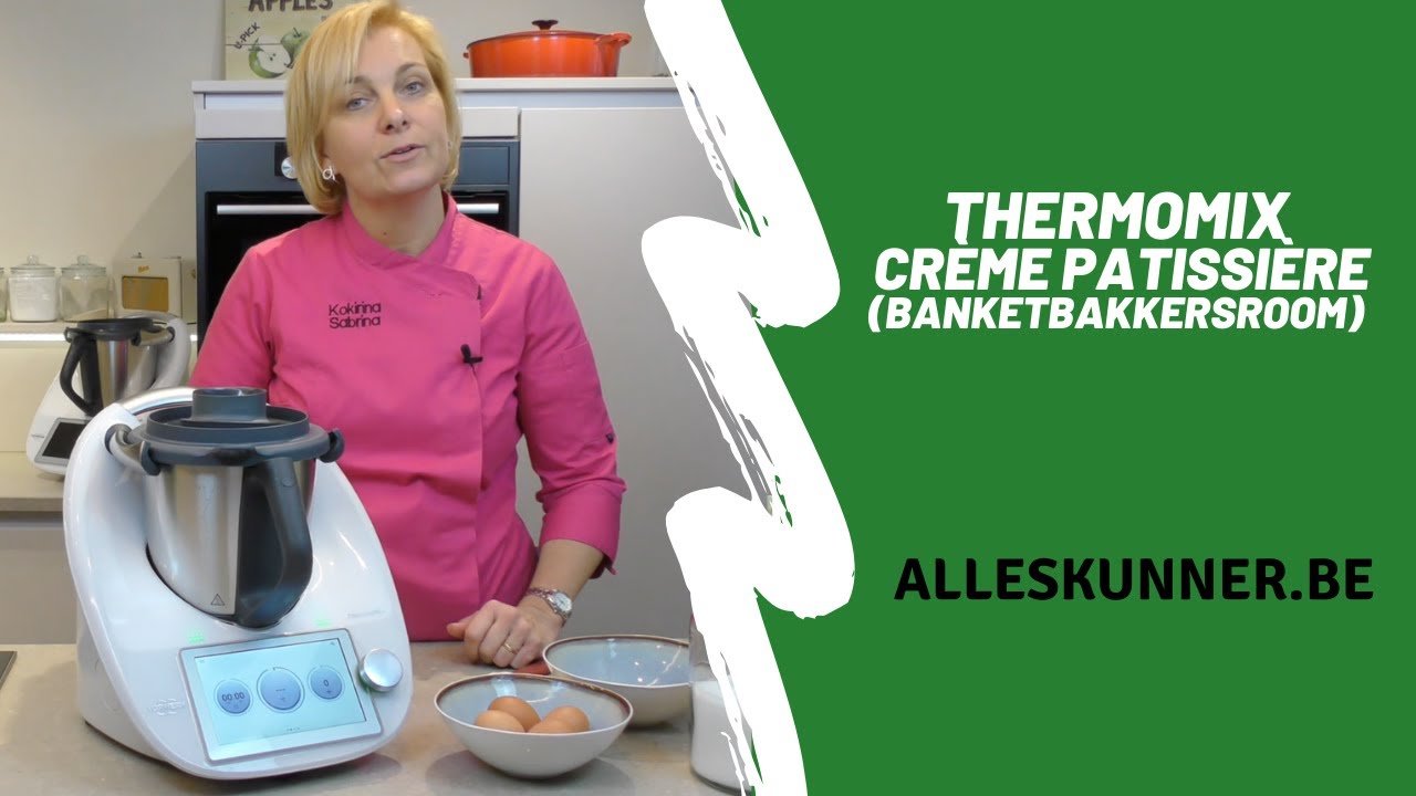 Thermomix crème patissière (banketbakkersroom) - YouTube