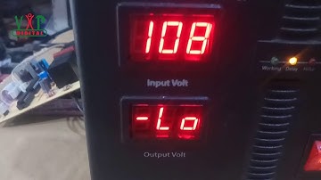 Automatic Voltage Stabilizer (4 Relay)(7 Segment Display)