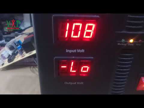 Automatic Voltage Stabilizer (4 Relay)(7 Segment Display)