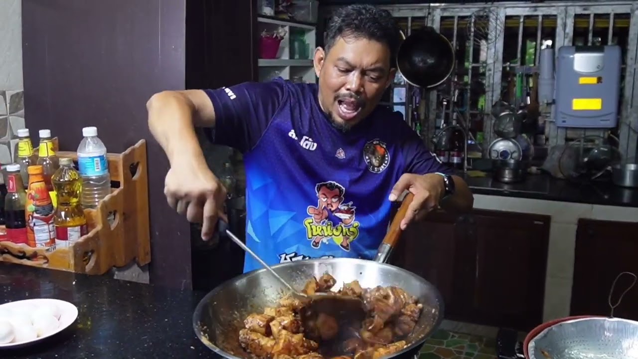 พะโล้แห้ง สามชั้นนุ่ม น้ำพะโล้เข้มข้น อร่อยกินได้ทั้งบ้าน โหน่งโชว์