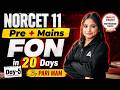 NORCET 11 2026 | NORCET 11 Pre + Mains FON Complete Class #5 | NORCET 11 Preparation | By Pari Ma'am