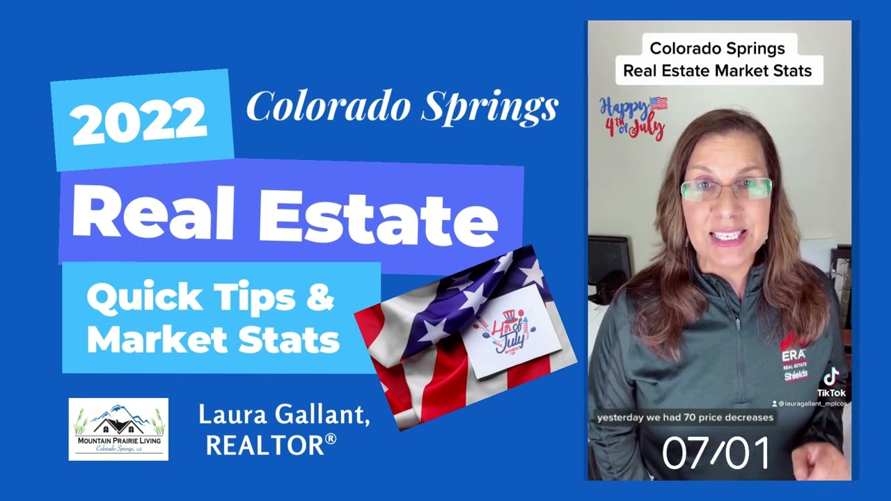 Staging helps sell your home  | Colorado Springs Market Stats 7/1/22 | Staging Sells