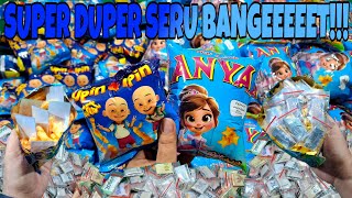 SUPER DUPER SERU BANGET!!! UNBOXING CIKI ANYA & UPIN IPIN HASIL BORONG SAMPE SEMOBIL