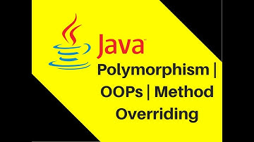 8.9 Polymorphism | OOPs | Method Overriding