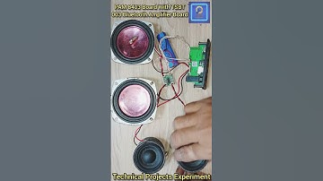 PAM8403 Board With TSBT 003 Bluetooth Amplifier Board | PAM8403 | Full Video Link In Description
