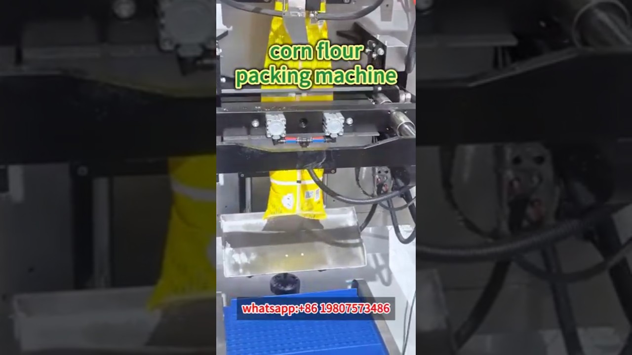 400g 1000g 1500g vffs pouch corn flour packing machine