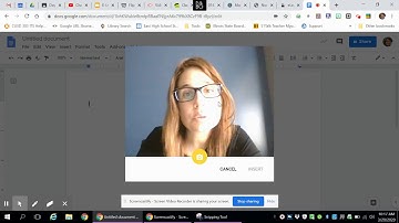 Inserting a Photo with Webcam into a Google Doc
