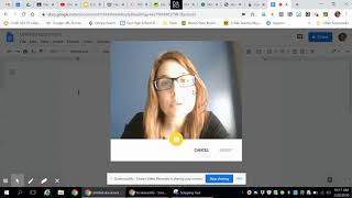 Inserting a Photo with Webcam into a Google Doc