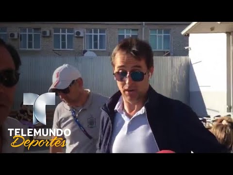Julen Lopetegui da la cara al ser despedido en España | Copa Mundial FIFA Rusia 2018 | Telemundo