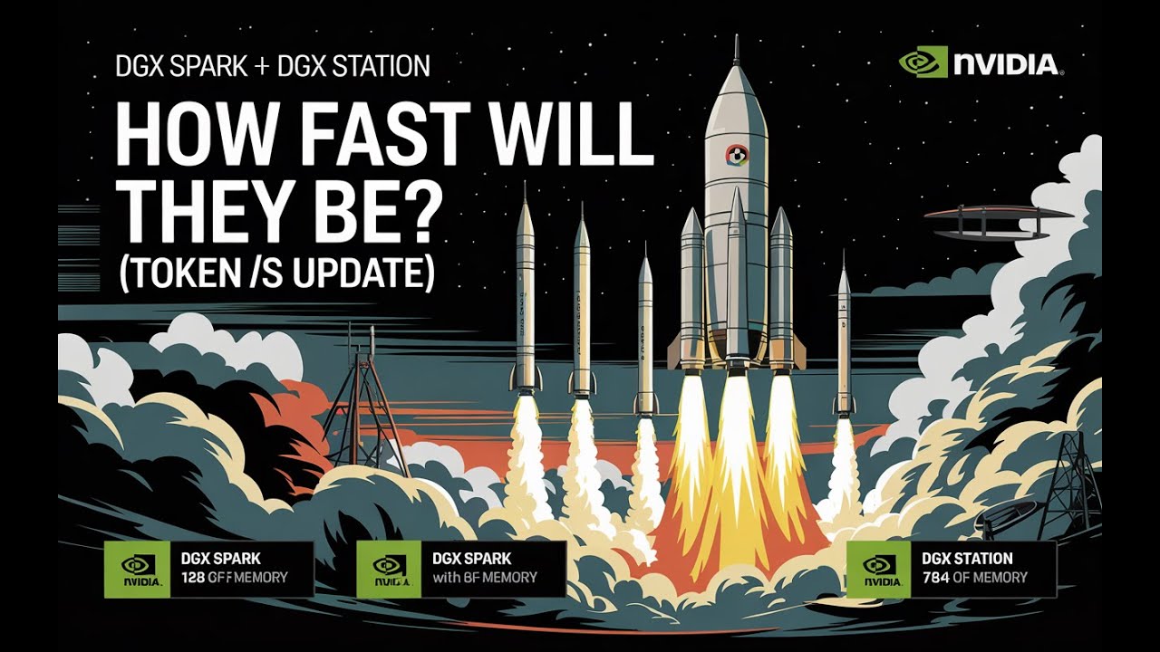 How fast? NVIDIA DGX Spark and DGX Station token/s speed prediction