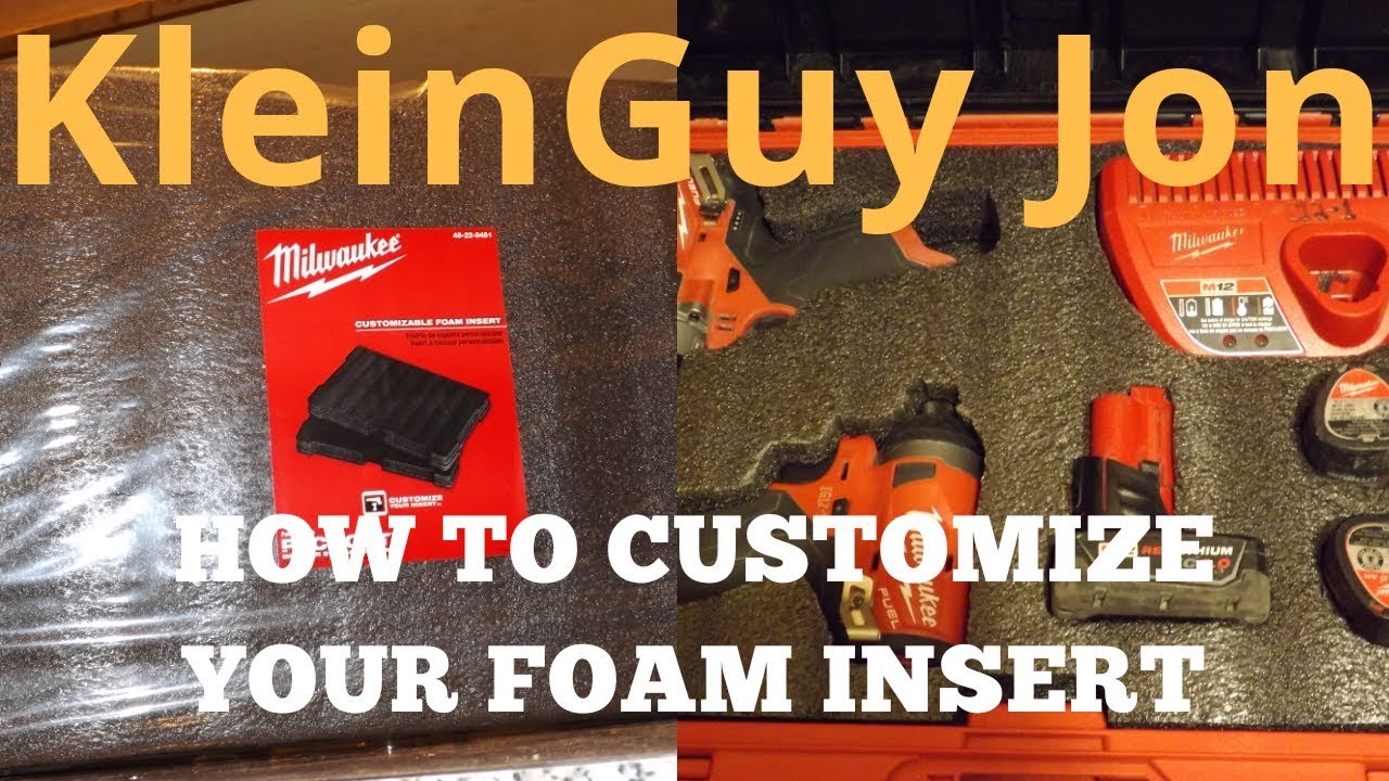 How To Set-Up Your PACKOUT FOAM INSERT!!! #kleinguyjon 