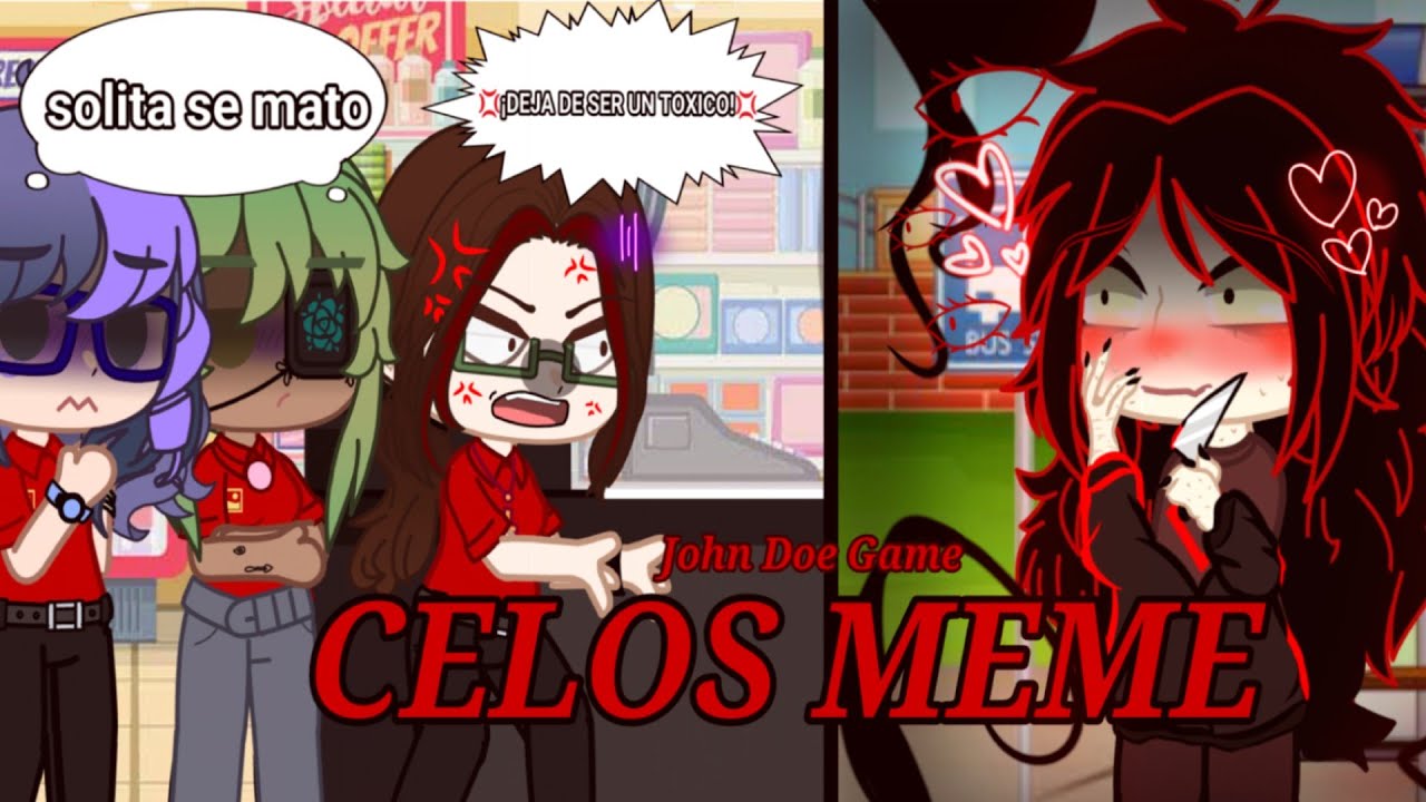 //celos meme\\ [John Doe game] gacha club {👁AN👁}