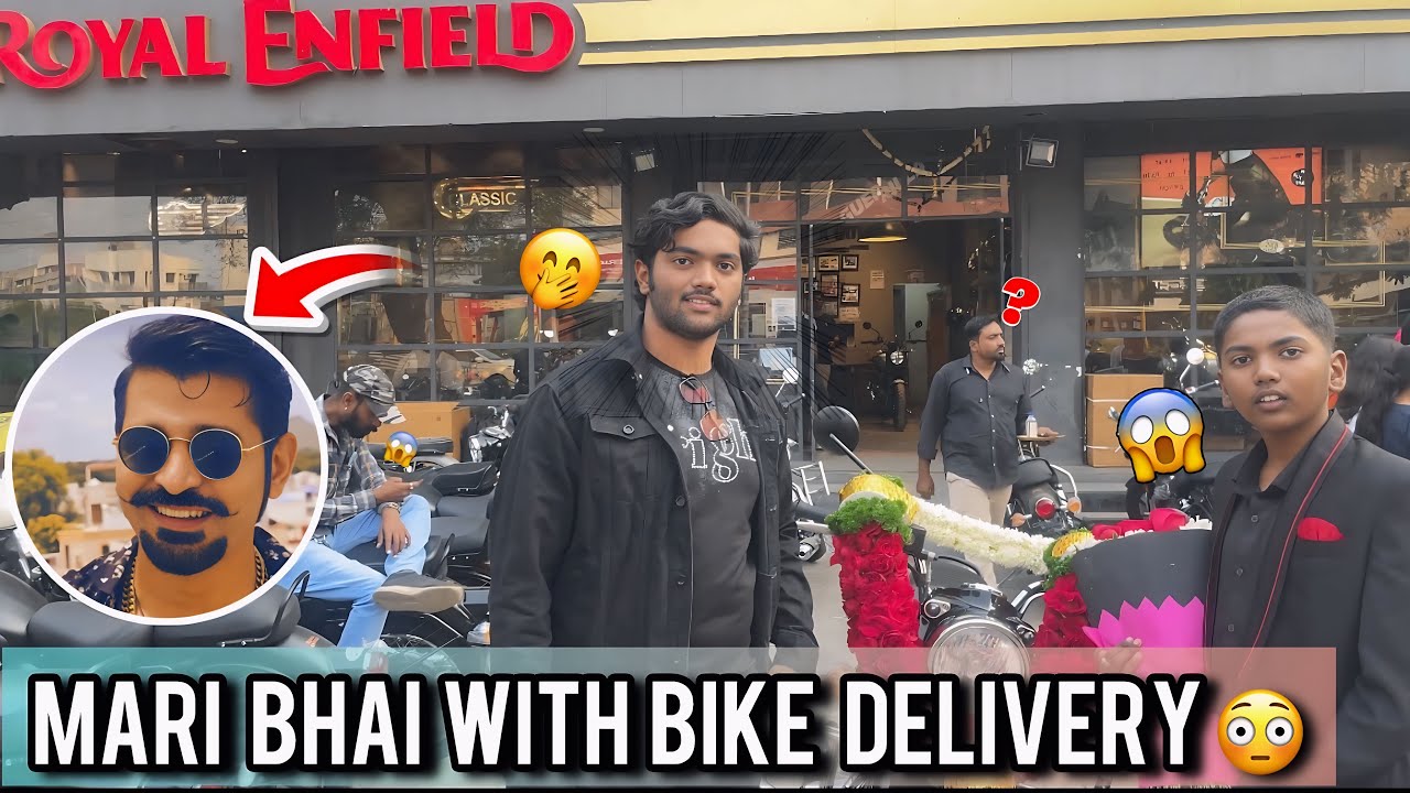 MARI BHAI at New Royal Enfield Delivery! 🏍️😱 Sab Shock Ho Gaye!