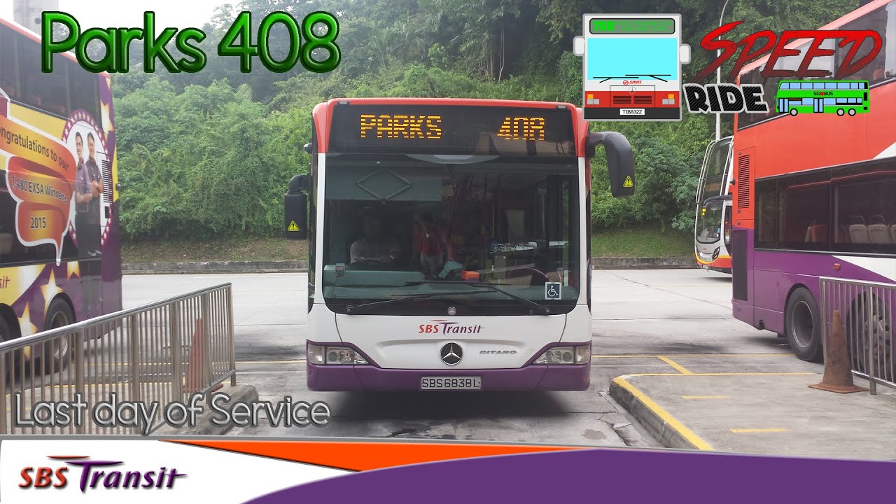 SBST Parks Service 408 (Withdrawn) | Speed Ride #3