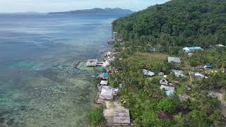 Drone (Aerial) video of Uman Island found within Chuuk lagoon, Chuuk State