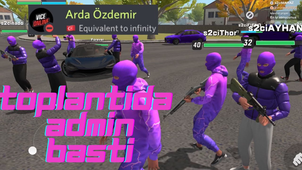 Agalarla küçük toplantı yaptık (Admin Bastı ) Vice Online