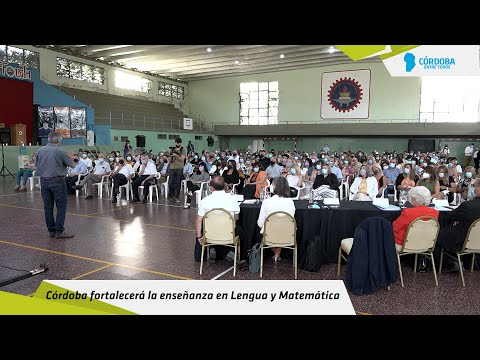 Córdoba fortalecerá la enseñanza en Lengua y Matemática