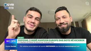 KAFE SHQETO/ Peposhi, 2 herë kampion Europe dhe botë në Kickbox (15.01.2024)