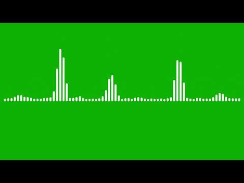 Audio Spectrum Chroma Key Audio Spectrum Green Screen 