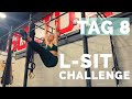 TAG 8: L-SIT CHALLENGE -  HANGING L-RAISES
