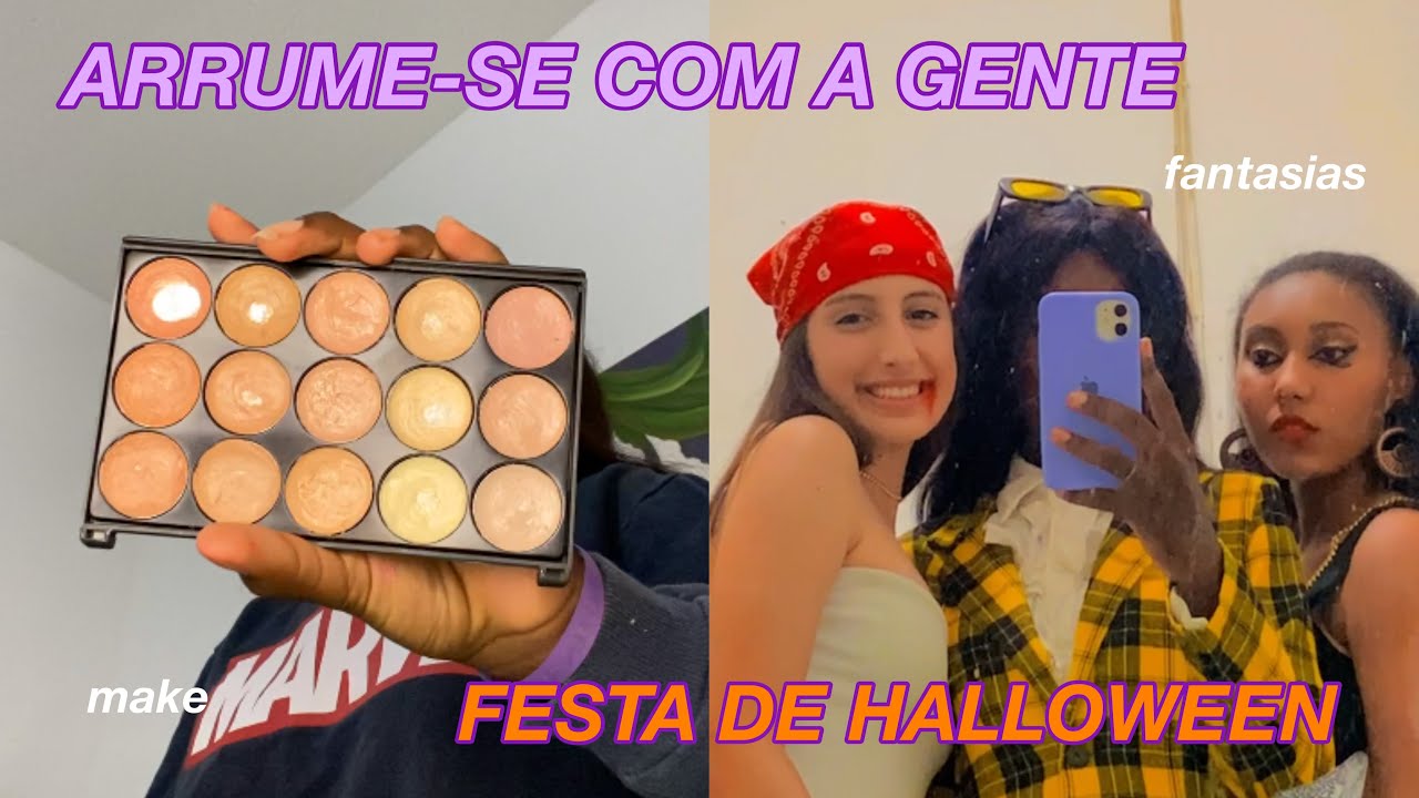 arrume-se com a gente para uma festa de halloween👻🎃 - YouTube