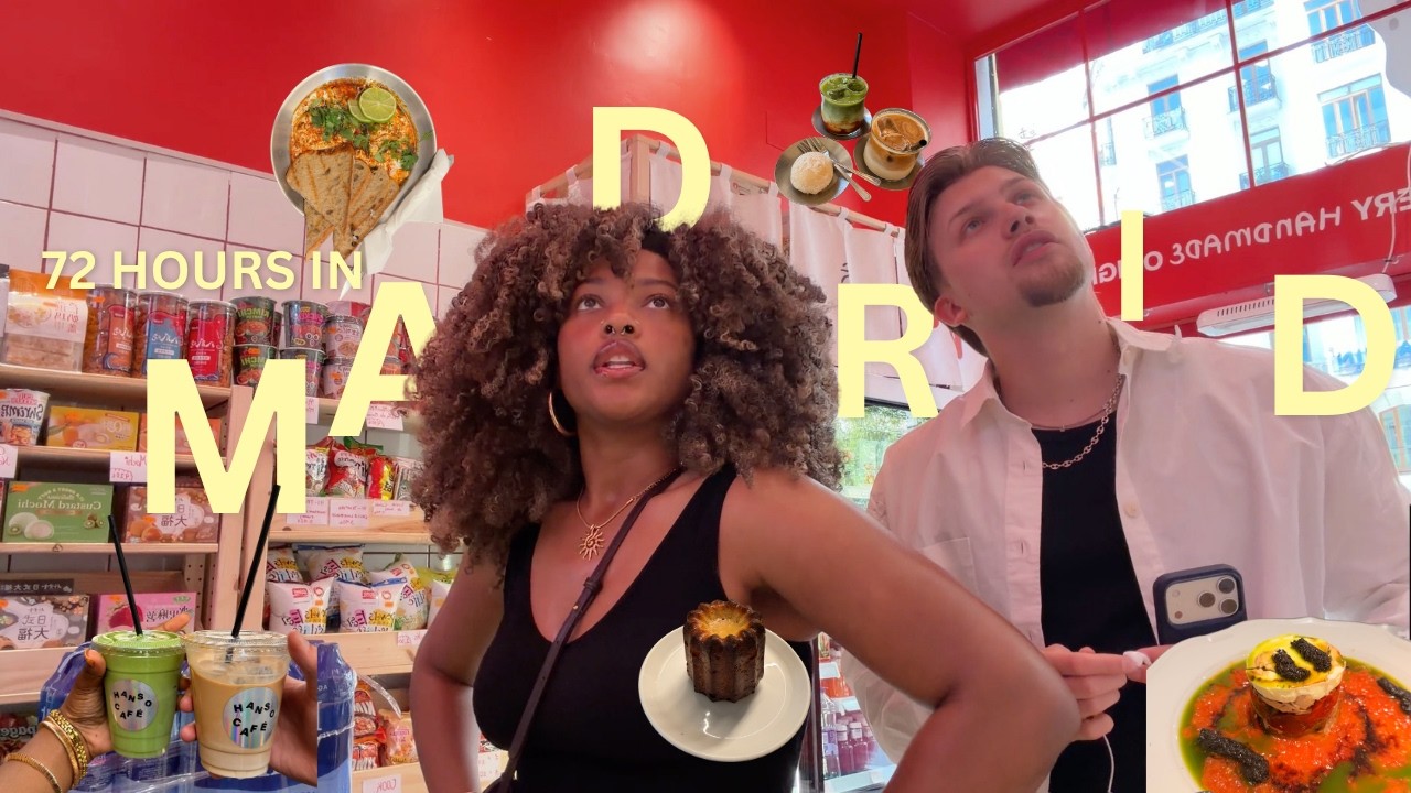 72 Hours in MADRID Travel VLOG - Food, Shopping, Exploring & More