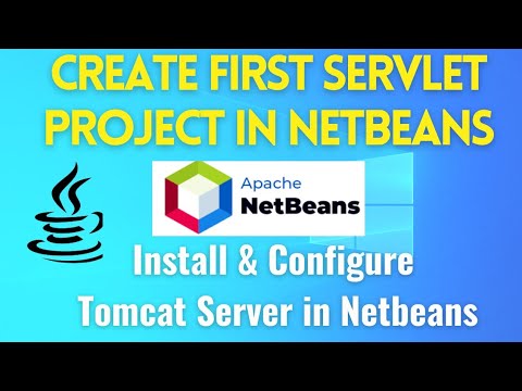 Create First Servlet Application in NetBeans | Configure Tomcat Server | Web Application in Netbeans