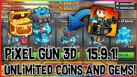 Pixel Gun 3D - Hack/Mod 15.9.1 | Unlimited Coins And Gems, Max Level, All Guns (No Root) *Working*
